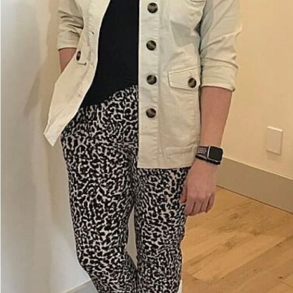 🧥CAbi Kenya Safari Off-White Jacket/Coat NWOT Size M - Picture 13 of 13